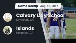 Recap: Calvary Day School vs. Islands  2017