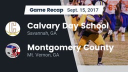 Recap: Calvary Day School vs. Montgomery County  2017