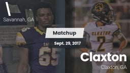 Matchup: \ vs. Claxton  2017