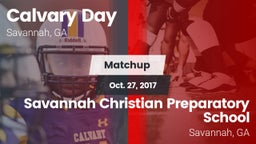 Matchup: Calvary Day vs. Savannah Christian Preparatory School 2017
