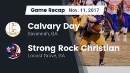Recap: Calvary Day  vs. Strong Rock Christian  2017