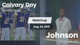 Matchup: Calvary Day vs. Johnson  2018