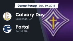 Recap: Calvary Day  vs. Portal  2018