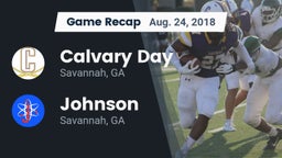 Recap: Calvary Day  vs. Johnson  2018