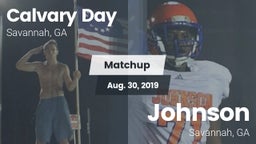 Matchup: Calvary Day vs. Johnson  2019