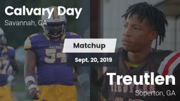 Matchup: Calvary Day vs. Treutlen  2019