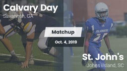 Matchup: Calvary Day vs. St. John's  2019