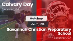 Matchup: Calvary Day vs. Savannah Christian Preparatory School 2019