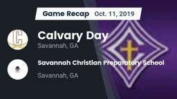 Recap: Calvary Day  vs. Savannah Christian Preparatory School 2019
