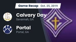 Recap: Calvary Day  vs. Portal  2019