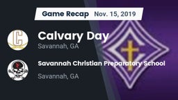 Recap: Calvary Day  vs. Savannah Christian Preparatory School 2019