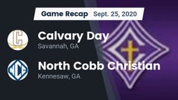 Recap: Calvary Day  vs. North Cobb Christian  2020