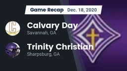 Recap: Calvary Day  vs. Trinity Christian  2020