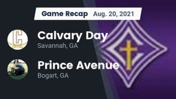 Recap: Calvary Day  vs. Prince Avenue  2021