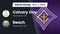 Recap: Calvary Day  vs. Beach  2022