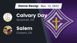 Recap: Calvary Day  vs. Salem  2022