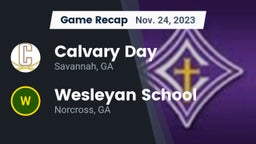 Recap: Calvary Day  vs. Wesleyan School 2023