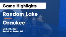 Random Lake  vs Ozaukee  Game Highlights - Dec. 21, 2021
