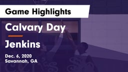 Calvary Day  vs Jenkins  Game Highlights - Dec. 6, 2020