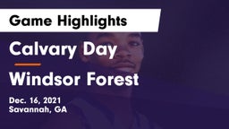 Calvary Day  vs Windsor Forest  Game Highlights - Dec. 16, 2021
