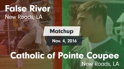 Matchup: False River High vs. Catholic of Pointe Coupee 2016