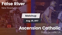 Matchup: False River High vs. Ascension Catholic  2017