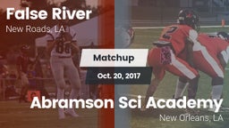 Matchup: False River High vs. Abramson Sci Academy  2017