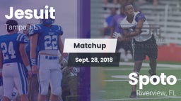 Matchup: Jesuit  vs. Spoto  2018
