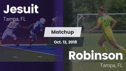 Matchup: Jesuit  vs. Robinson  2018