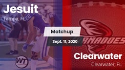 Matchup: Jesuit  vs. Clearwater  2020