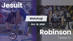 Matchup: Jesuit  vs. Robinson  2020
