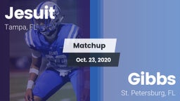 Matchup: Jesuit  vs. Gibbs  2020