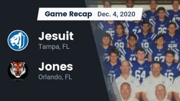 Recap: Jesuit  vs. Jones  2020