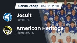 Recap: Jesuit  vs. American Heritage  2020