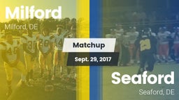 Matchup: Milford  vs. Seaford  2017