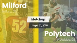 Matchup: Milford  vs. Polytech  2018