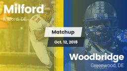 Matchup: Milford  vs. Woodbridge  2018