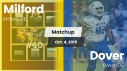 Matchup: Milford  vs. Dover  2019