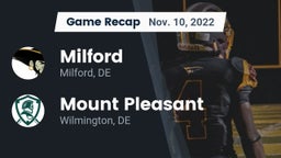 Recap: Milford  vs. Mount Pleasant  2022