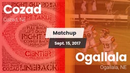 Matchup: Cozad  vs. Ogallala  2017
