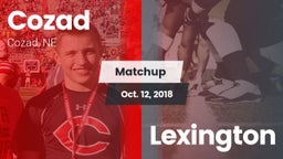 Matchup: Cozad  vs. Lexington 2018