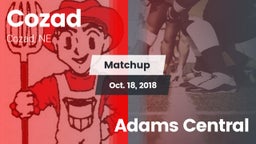 Matchup: Cozad  vs. Adams Central 2018