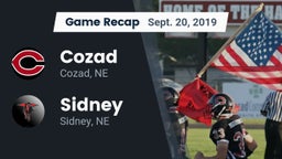 Recap: Cozad  vs. Sidney  2019