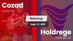Matchup: Cozad  vs. Holdrege  2019