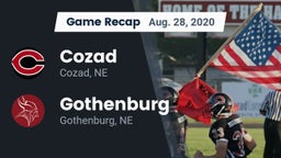 Recap: Cozad  vs. Gothenburg  2020