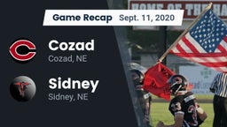 Recap: Cozad  vs. Sidney  2020