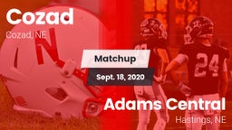 Matchup: Cozad  vs. Adams Central  2020