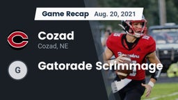 Recap: Cozad  vs. Gatorade Scrimmage 2021