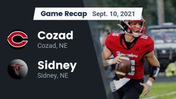 Recap: Cozad  vs. Sidney  2021