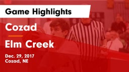Cozad  vs Elm Creek  Game Highlights - Dec. 29, 2017
